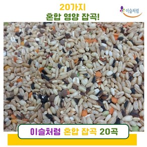 혼합잡곡 20가지 1kg 곡물의 영양을 듬뿍 담은 혼합곡 혼합 20곡, 1개