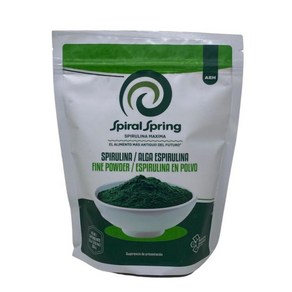 Spial Sping 유기농 스피루리나 파우더 250g 인증된 최대 조류 코셔 글루텐 프리 100% 천연 방부제 또는 색소 없음., Spial Sping, 유기농 스피루리나 파우더 2, 1개