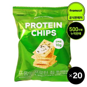 프롬잇 프로틴칩 어니언랜치, 20개, 40g