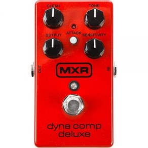 MXR Dyna Comp 디럭스 컴프레서 기타 이펙트 페달 (M228) 레드