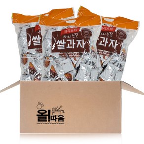 크리스피 허니눈꽃 쌀과자, 920g, 3개