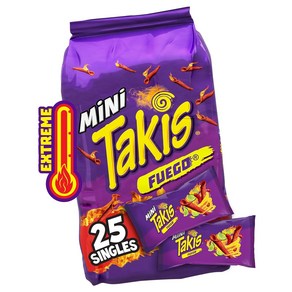 타키스 푸에고 후고 미니 25개입 Takis Fuego Mini 875g, 1개