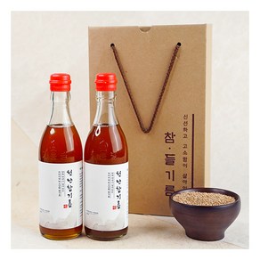 전라도청년 천년참기름 350ml*2병 선물세트, 2개