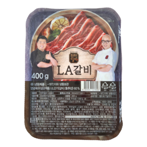 천하일미 [천하일미] 홍석천 이원일 LA갈비 400g 8팩 소갈비, 단품, 8개