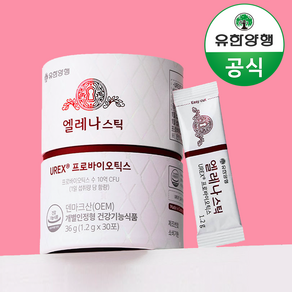 엘레나 스틱 UREX 프로바이오틱스 분말형 질건강 유산균 30p