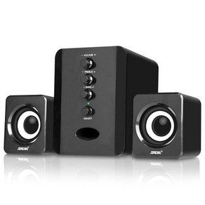 Univesal ostat full ange 3d pc 스피커 상자 sound ba steeo subwoofe bass dj music compute speake u, 검은색