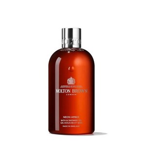 몰튼브라운 Molton Bown Neon Ambe 바디워시 목욕 및 샤워 젤 300ml 10온스, 300g, 1개