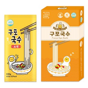 구포국수 소면 100g 1인분 (선물상자 포장), 1개