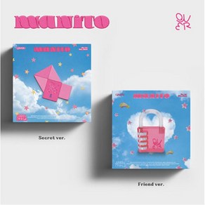 개봉앨범 포토카드 없음  QWER (큐더블유이알) - 1st Mini Album MANITO, SECRET