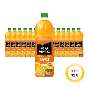 코카콜라 미닛메이드 오렌지주스 1.5L 12개