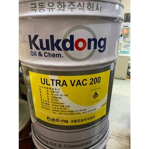 극동유화 울트라 ULTRA VAC 울트라박 200 진공펌프 진공펌프오일, 1개