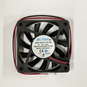 DC FAN 60mm x 10T 쿨링팬 (냉각팬) RS6010B12L, 1개