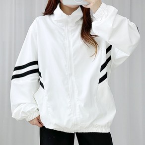 [간절기필수템!] 두줄 오버핏 바람막이
