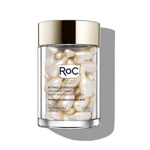 [ROC] 레티놀 코렉시옹 라인 스무딩 나이트 레티놀 세럼 30캡슐 9.92ml 무향, 10.5ml, 1개