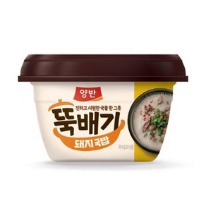 양반 뚝배기 돼지국밥, 282g, 4개