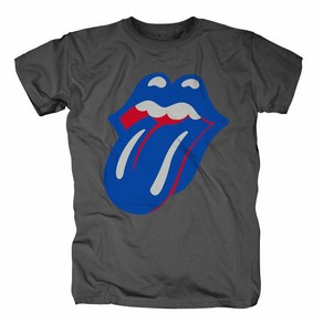 ROCKPANDA Rolling Stones Blue and Lonesome Tongue 반팔티