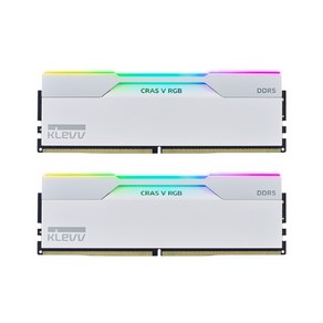 ESSENCORE KLEVV DDR5-7200 CL34 CRAS V RGB White 패키지 서린 (48GB(24Gx2)), 2개