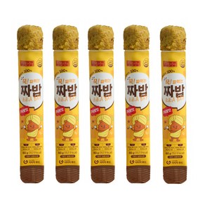 국내산 돼지고기 쌀 야채로 만든 하영이네 짜밥 떡갈비 주먹밥 카레맛 80g, 5개