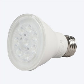 LED 에코 모링 PAR20 7W 플리커프리 E26 램프 주광색 주백색 전구색 레일 스포트 조명 전구, [02] 주백색(4000K), 1개