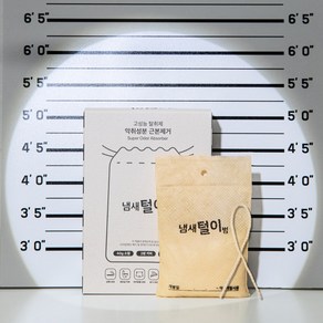 냄새털이범 6개월 사용하는 초강력 탈취제, 40g, 1개