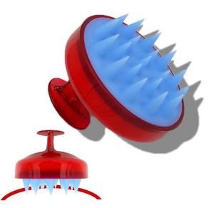 실리콘 두피 브러쉬 샴푸 브러시 모근케어 저자극 마사지, 1개