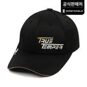 [와이드앵글 공식] [골프] 남성 트루템퍼 다이나믹 6쪽캡 WMP22C03Z1, Black, 1개