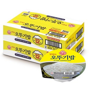 오뚜기 맛있는 오뚜기밥, 210g, 24개