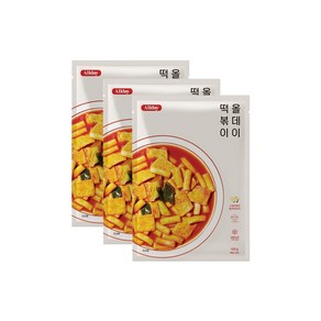 [이집잘해] 올데이 떡볶이 밀떡 수제어묵 매콤달콤, 500g, 3개