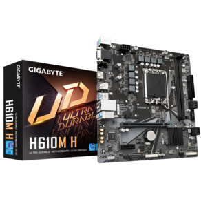 GIGABYTE 기가바이트 인텔 H610M H DDR5 D5 12세대 13세대 14세대 mATX