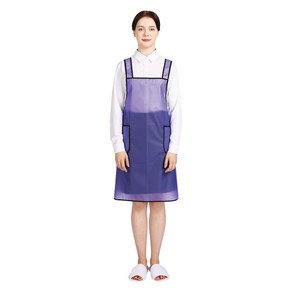 네오브릭 방수앞치마 우레탄 검정파이핑_소주머니 65X75 9colo, 퍼플, 1개