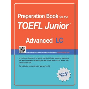 Pepaation Book fo theTOEFL Junio Test LC: Advanced:Focus on Question Types, LEARN21