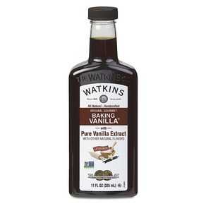 Watkins Baking Vanilla 왓킨스 베이킹 바닐라 익스트랙 추출물 325ml, 1개