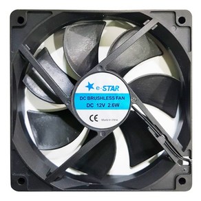 [e-Sta] COOLING FAN [시스템쿨러/120mm], 단일옵션