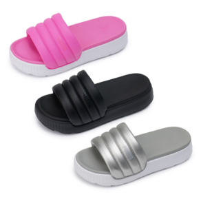 매장정품 푸마 PUMA KARMEN SLIDE PUFFY WNS 슬리퍼 womens 3종 택1 1001196