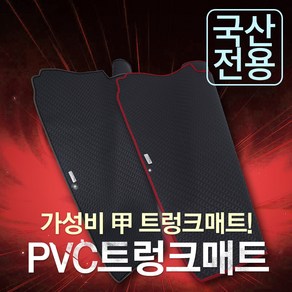 신형카니발 4세대 KA4 (20년식~) 9인승차량 PVC고무트렁크매트