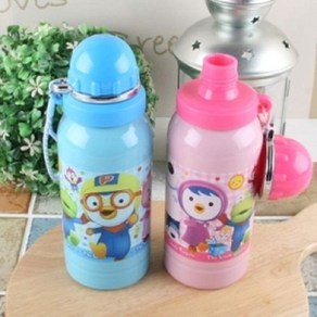 뽀로로 스텐물통500ML(WF9EE8B), 색상, 1개