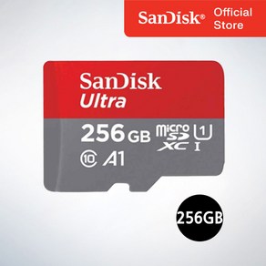 샌디스크 코리아 공식인증정품 마이크로 SD 카드 SDXC ULTRA 울트라 QUAC 256GB, 1개