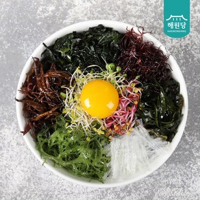 국내산모듬해초(10g) 5pac 모듬해초 8종 해초비빔밥 해초샐러드 해초라면 해초국수 해초된장국 (비빔소스미포함), 10g
