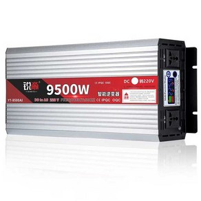 인버터 차량용 220v 12V 고출력 개 용량 국내용 세트 24V 순수정현파, 2200W 12V, 1개