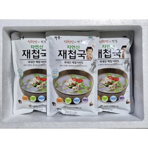 카미노아이 국내산 자연산 하동 섬진강 재첩국, 10개, 500g