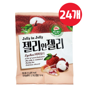 서주 젤리인젤리 리치 젤리 23g