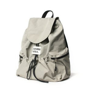 (정품)Masmarulez 스트링 가방 String 플랩 backpack black 수납공간 수납력 보부상 남녀공용 백팩