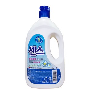 엘지생활건강 센스 주방세제, 1kg, 3개