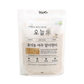 오늘미 유기농 여주 발아현미 가바 함량이 높은, 1kg, 현미, 1개