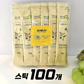 톡톡하우스 천연 벌꿀 스틱 15g 최대용량, 10개, 150g