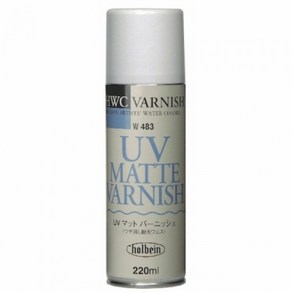 홀베인 수채화용보조제 UV매트 바니쉬(W483) 220ml