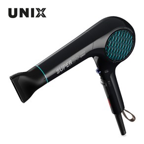 유닉스 슈퍼디플러스 헤어드라이기 UN-B3010 1800W, 블랙