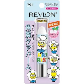 REVLON 【EC 한정 패키지】레브론 키스 슈가 스크럽 미니언 291 민트 상큼한 민트향 보습 각질관리 2.6g립 립스 클럽