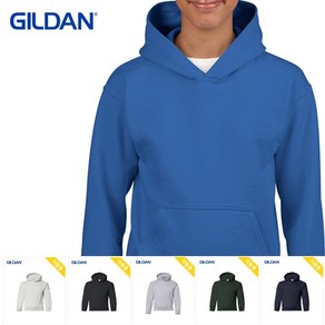 길단18500B/기모 아동후드티/헤비블렌드/길단/US FIT/GILDAN/단체티/유니폼