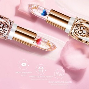 Flowe Nude Matte Lipstick Tanspaent Lip Balm Discolo Lip Stick Watepoof Jelly Cystal Lipstick, 1개, 3.8g, 02 blood ose